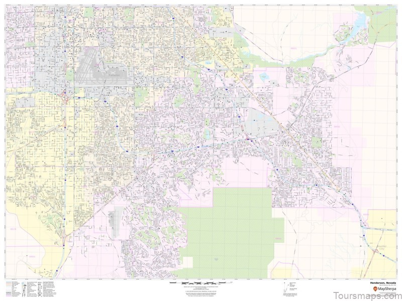 henderson nv map