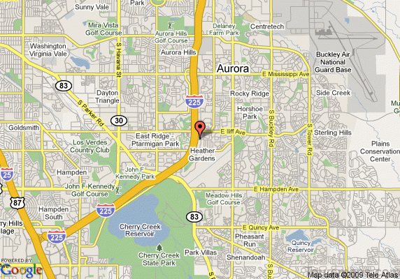 homestead denver aurora map
