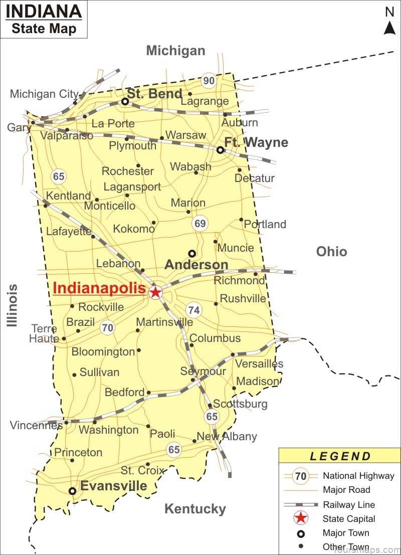 indiana map