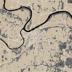 map city kansas usa vector missouri united states america 165540773