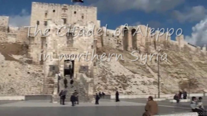 aleppo travel guide for tourist map of aleppo 6