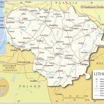 lithuania travel guide for tourists map of lithuania