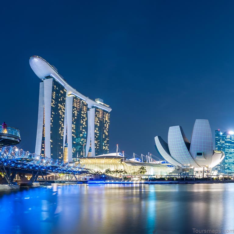 a singapore travel guide for tourists map of singapore 10