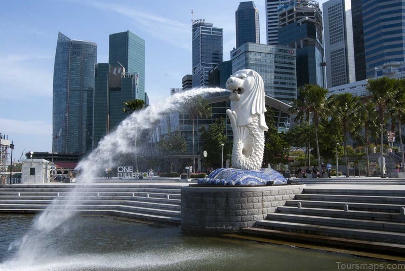 a singapore travel guide for tourists map of singapore 12