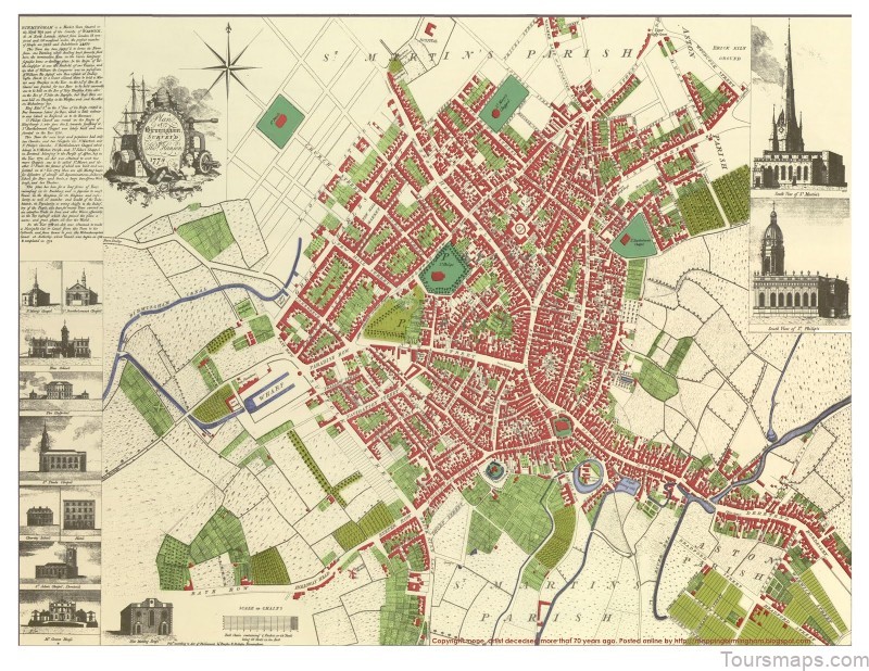 birmingham map welcome to the city of a new orleans