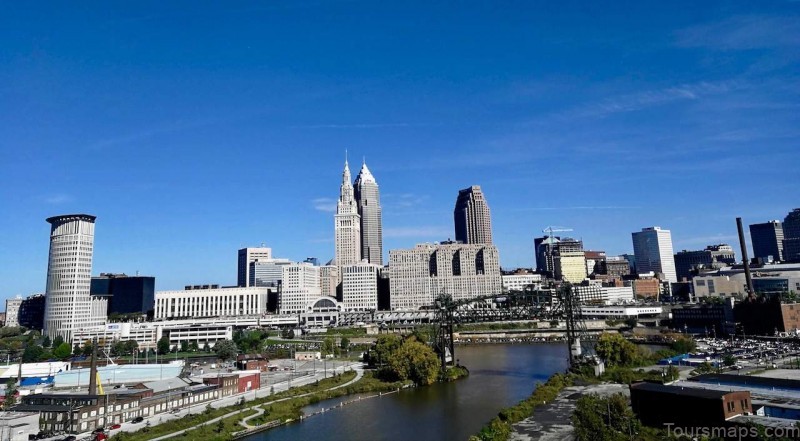 cleveland ohio travel guide for tourist map of cleveland 9