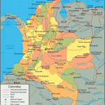 colombia travel guide for tourists map of colombia 1