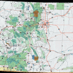 colorado springs travel guide for tourist map of colorado springs 1