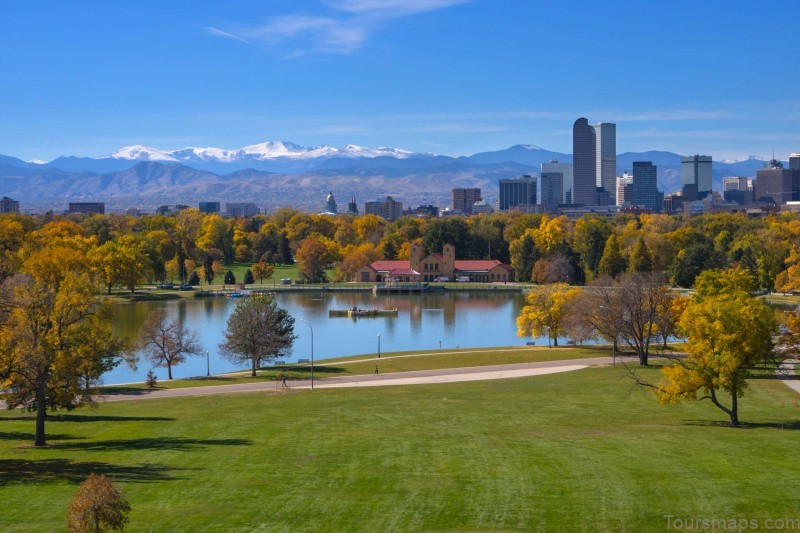 colorado springs travel guide for tourist map of colorado springs 5