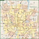 columbus travel guide for tourist map of columbus ohio 3