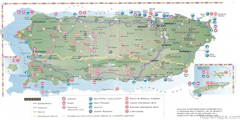 explore puerto rico with maps to the best tourism meccas