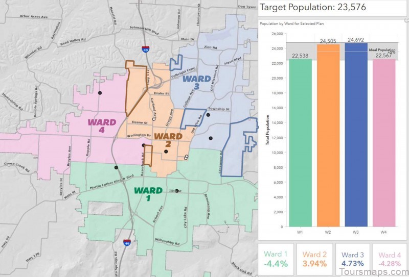 fayetteville travel guide for tourist map of fayetteville 6