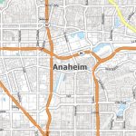 get around anaheim with this great city map 3