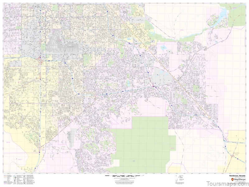 henderson travel guide map of henderson 4