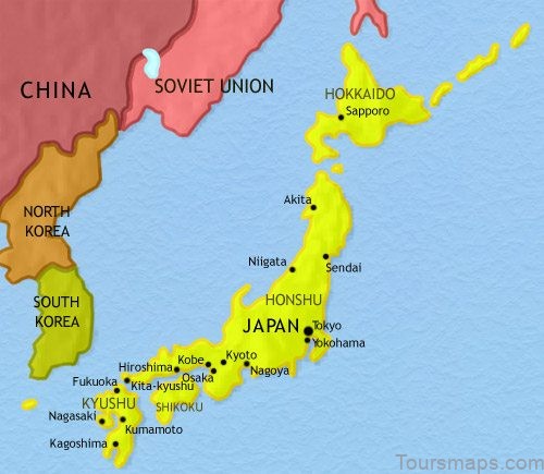 japan travel guide for a tourist map of japan 2