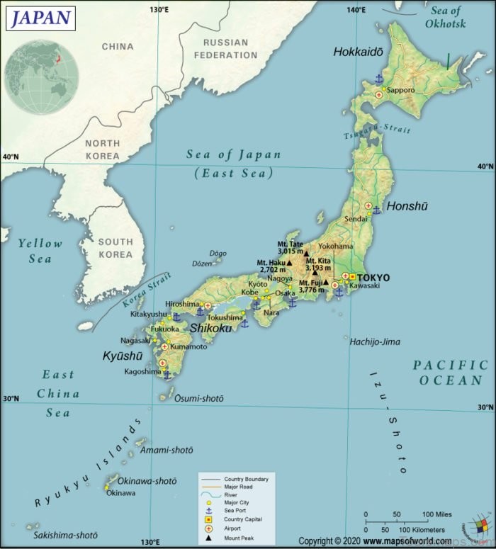 japan travel guide for a tourist map of japan 4