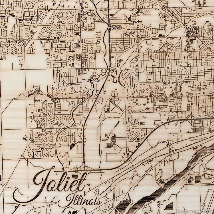 joliet travel guide for tourist map of joliet 6