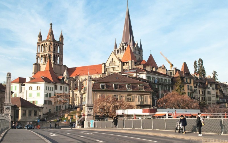 lausanne travel guide for tourists map of lausanne 9