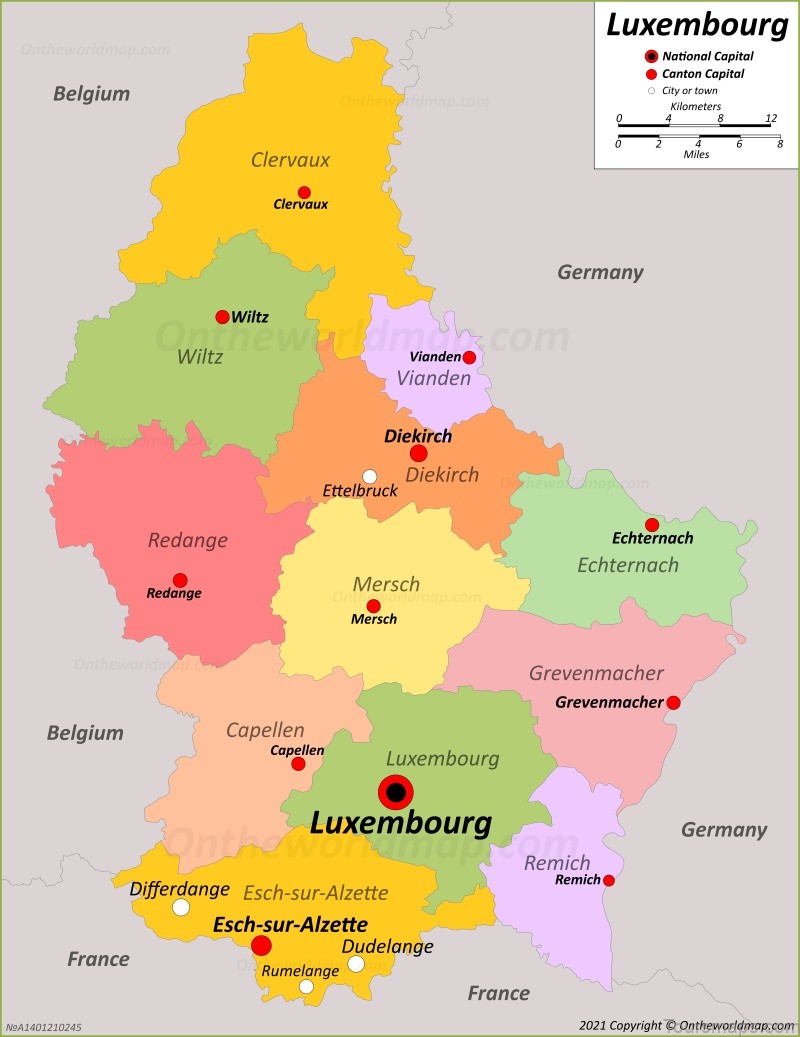 luxembourg travel guide for tourists map of luxembourg 5