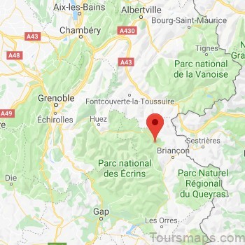 %name Map of Serre Chevalier Guide For Tourists And Travellers Coming To Serre Chevalier