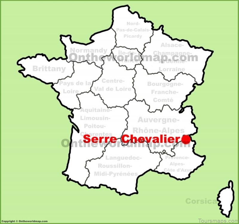 map of serre chevalier guide for tourists and travellers coming to serre chevalier 4