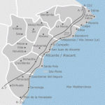 moraira travel guide for tourist map of moraira