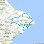 moraira travel guide for tourist map of moraira