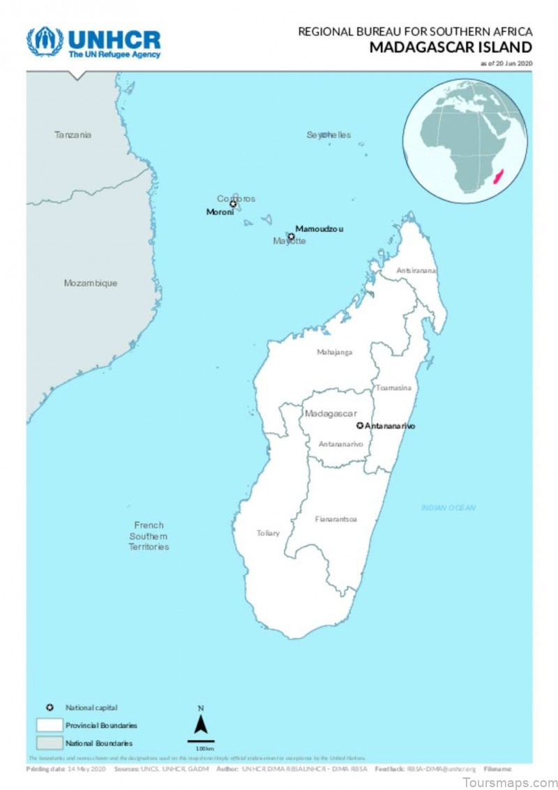 moroni travel guide map of moroni 1