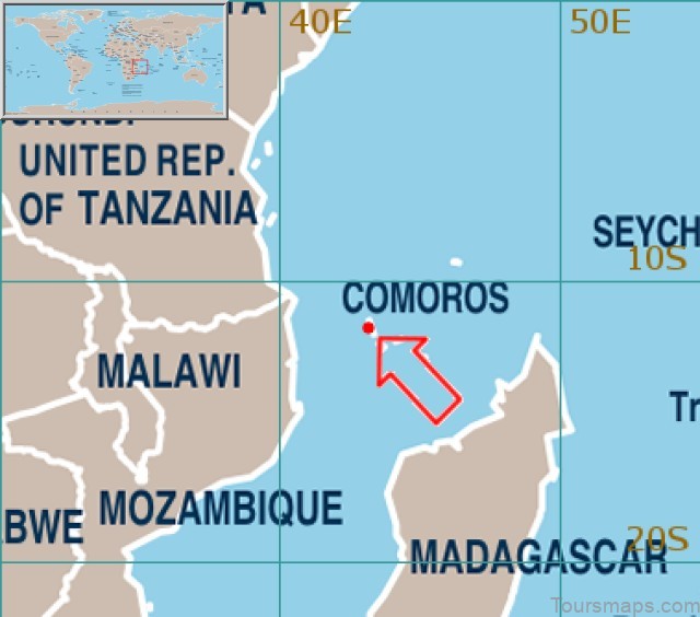 moroni travel guide map of moroni 4