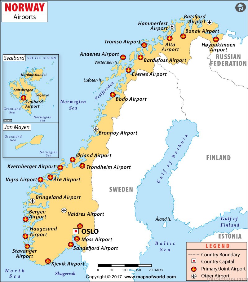 %name Norway Travel Guide for Tourists: Map of Norway