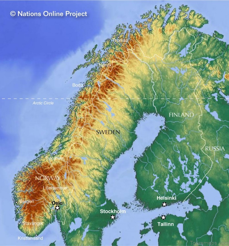 norway travel guide for tourists map of norway 6