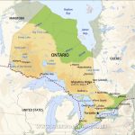 ontario travel guide for tourist map of ontario 2