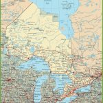 ontario travel guide for tourist map of ontario 4