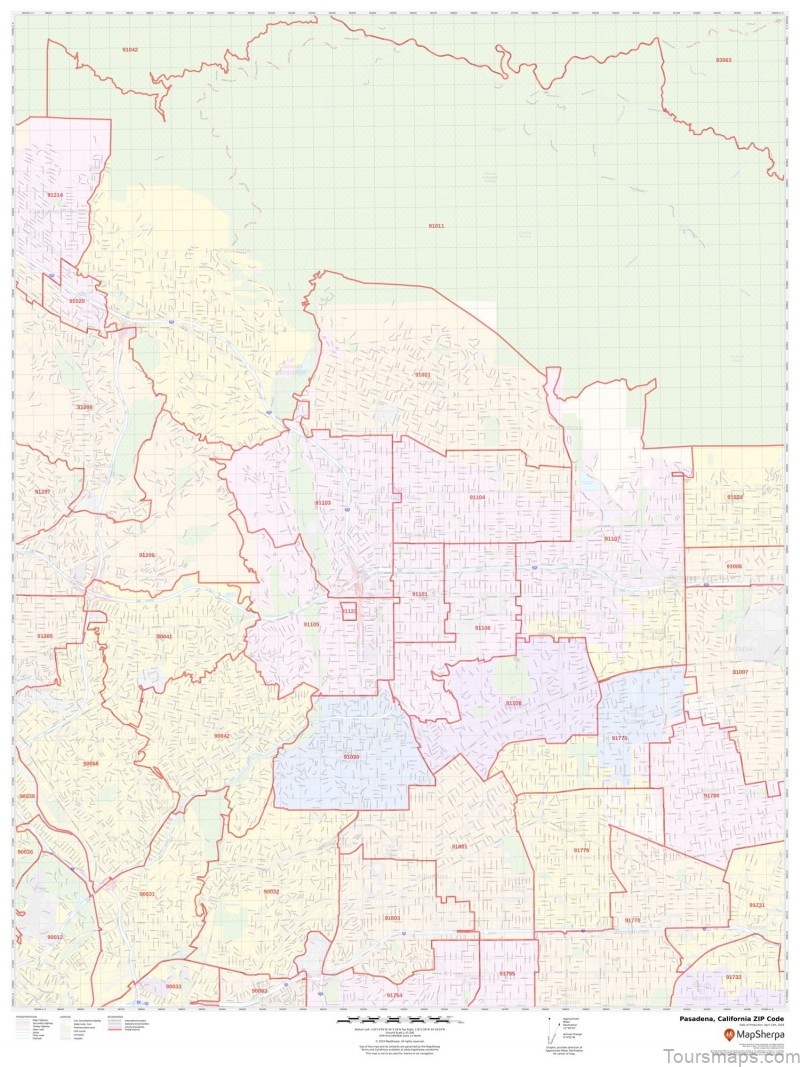 pasadena travel guide for tourists map of pasadena 5
