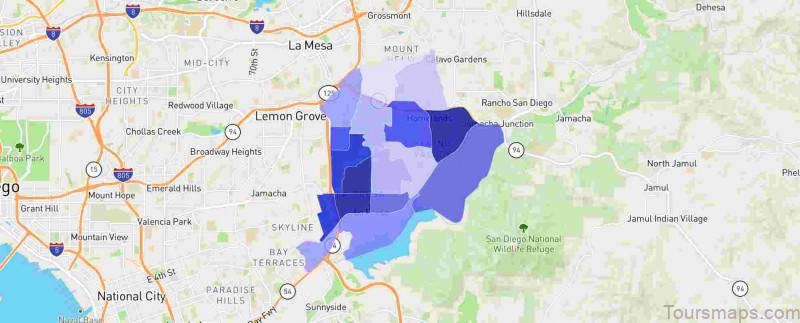 spring valley travel guide for tourist map of spring valley 3