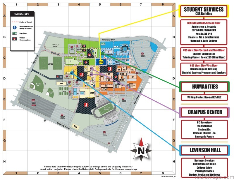 the complete bakersfield travel guide map of bakersfield 6