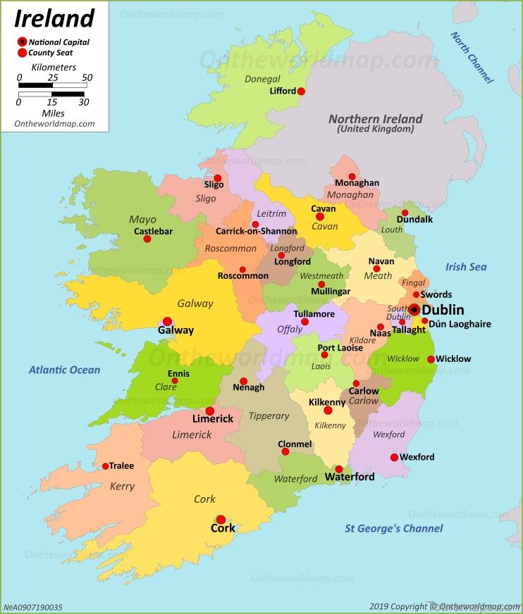 the ultimate travel guide for ireland a map of the nations best destinations 4
