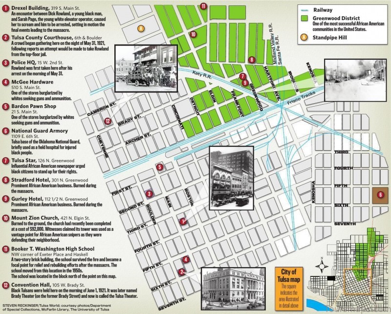 tulsa travel guide and map