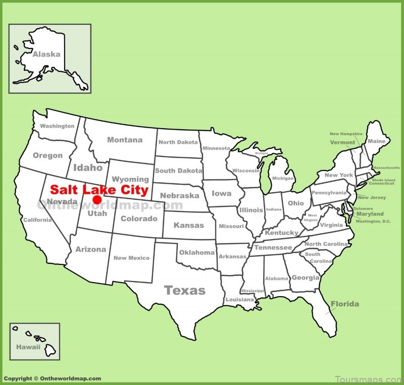 utahs most popular travel guide map of salt lake city 4