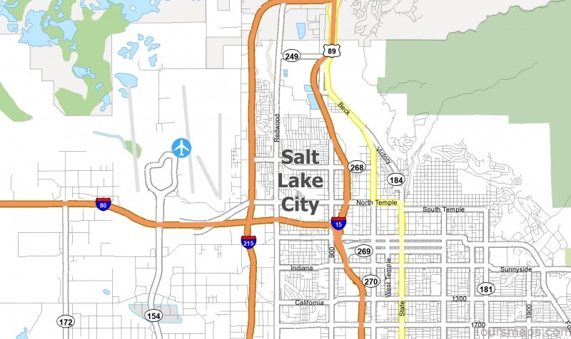 utahs most popular travel guide map of salt lake city 6