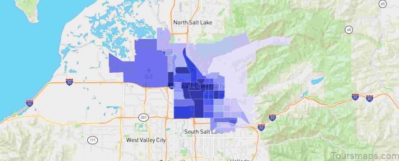 utahs most popular travel guide map of salt lake city 7