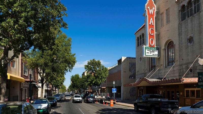 waco travel guide for tourist map of waco 6