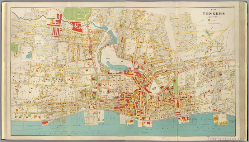 yonkers travel guide map of yonkers 1