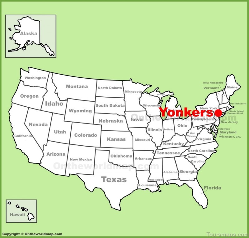 yonkers travel guide map of yonkers 4