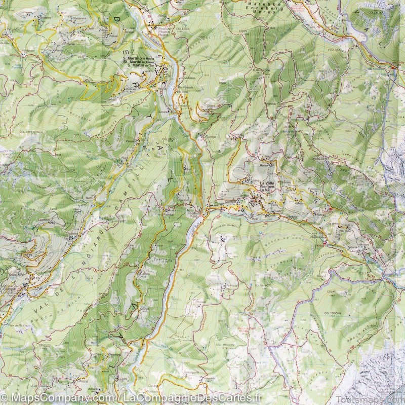 alta badia travel guide for tourist map of alta badia 2