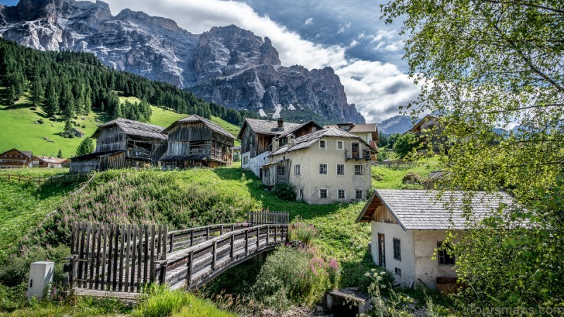 alta badia travel guide for tourist map of alta badia