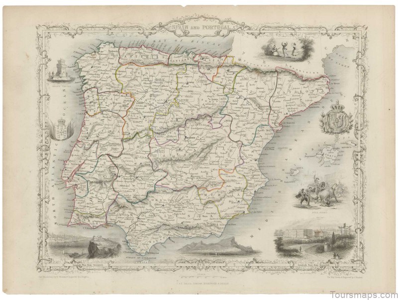 altea map of altea spain 1