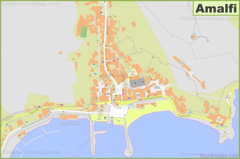 amalfi travel guide for tourists map of amalfi italy 4