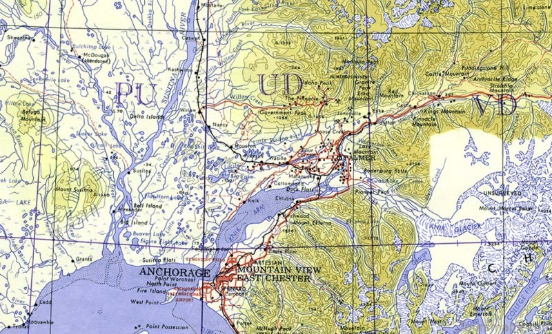 anchorage travel guide for tourists a map of anchorage alaska 2