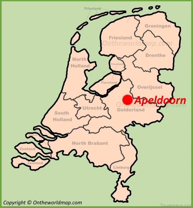 apeldoorn travel guide map for apeldoorn 1
